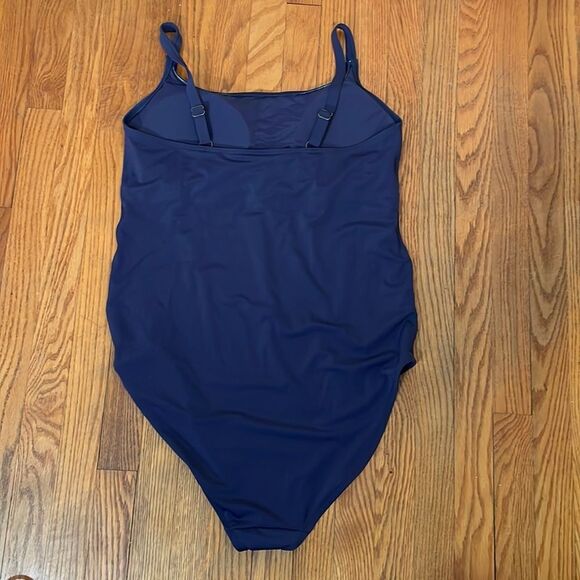 Andie The Amalfi One Piece LT Swimsuit Navy plus size XXXL Tall NWT - Picture 7 of 8